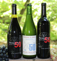 Presque Isle Wine Cellars special edition 50 Series wine gift package