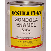 Black Enamel Paint (Gondola 5964): Gallon