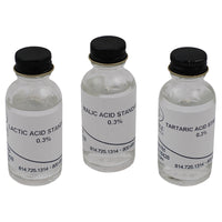 Chromatography Acid Standards Refill (3 bottles)