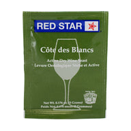 Red Star Cote des Blanc Wine Yeast; 5 gram packet
