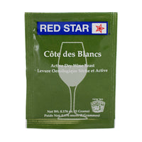 Red Star Cote des Blanc Wine Yeast; 5 gram packet