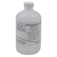Sodium Hydroxide 0.1N (N/10 solution) for Acid Titration: 16 oz bottle