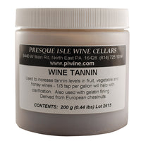 Natural Tannin Powder; 1 lb