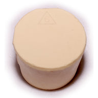 Rubber Stopper #6, Tapered: Tail-1.06" Top-1.30"; Solid or Bored