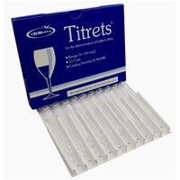 Free SO2 Test Titrets (10 Tests)