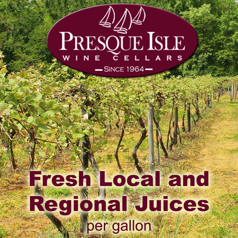 Local Seyval Blanc Regional Juice sold per gallon (Pick up date must ...