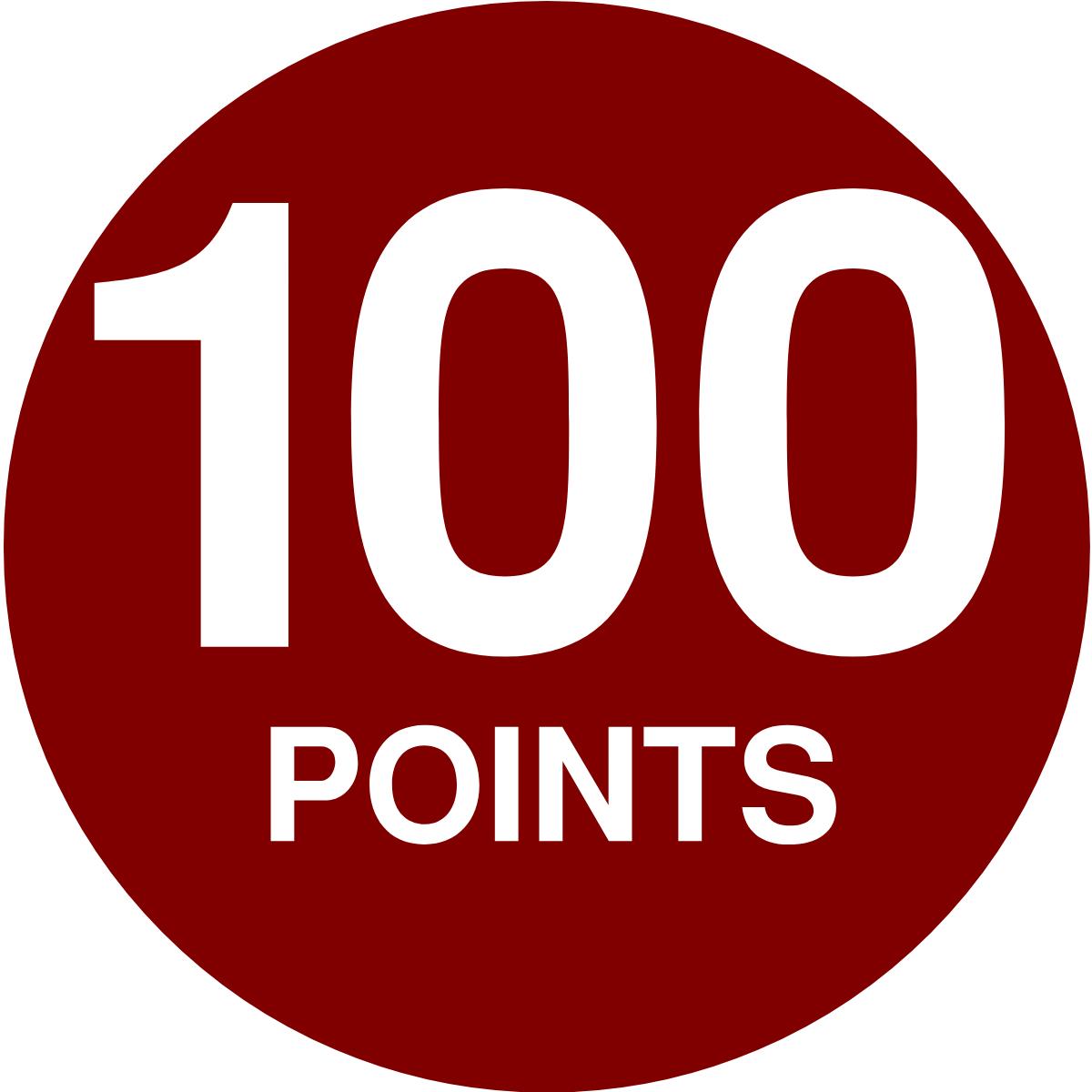 Presque Isle Wine Cellars Competition scored 100-Point wine