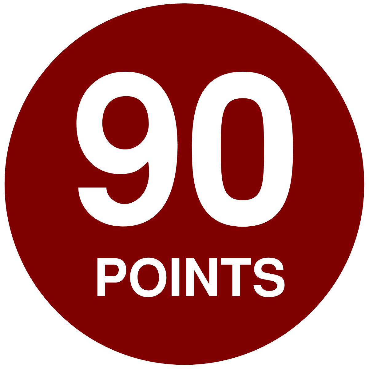 Presque Isle Wine Cellars Competition scored 90-Point wine