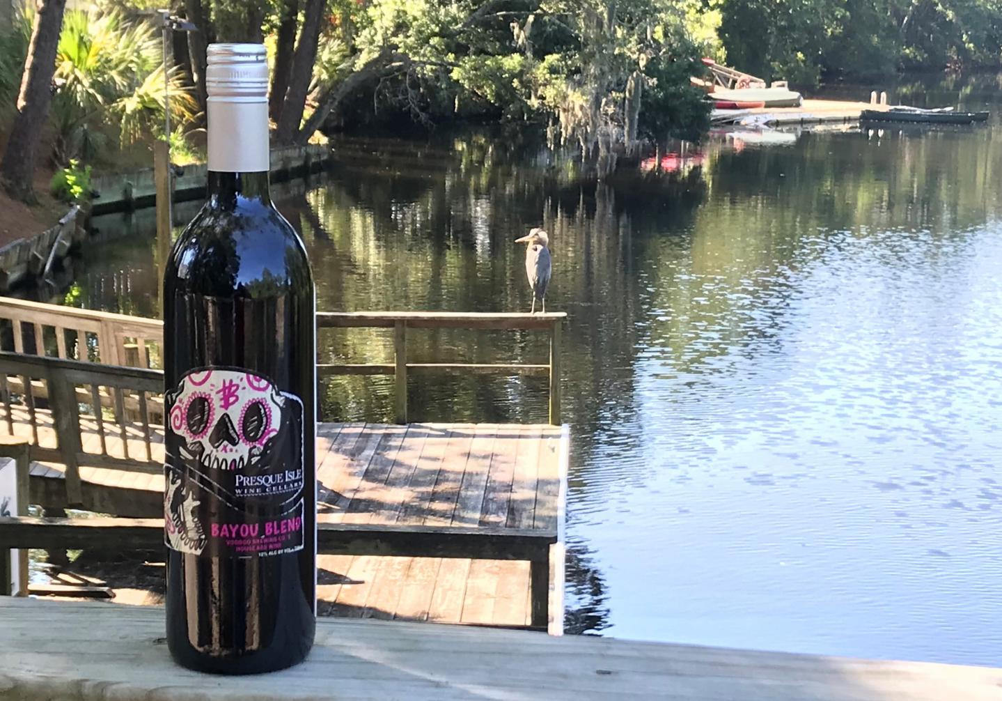 Presque Isle Wine Cellars Bayou Blend dry red blend wine photo