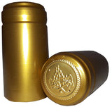 Plastic Heat-Shrink Capsule; Cork Finish, Multiple Color Options