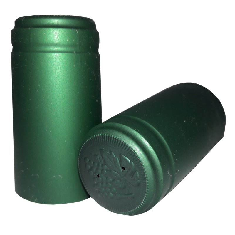 Plastic Heat-Shrink Capsule; Cork Finish, Multiple Color Options