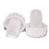 Plastic Reusable Champagne Closures: White product photo