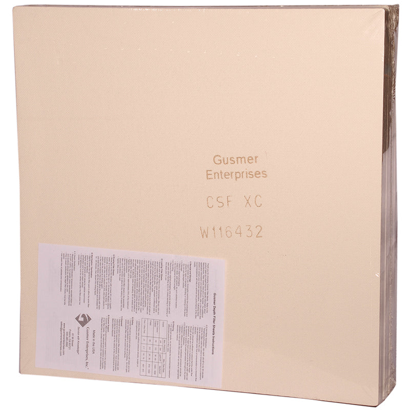 CSF Plate and Frame Extra Coarse XC Filter Sheets 40x40 cm (25 Count) product photo