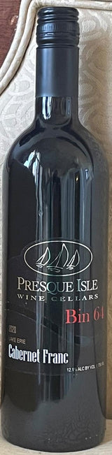 Presque Isle Wine Cellars Bin 64 Series Cabernet Franc dry red wine photo