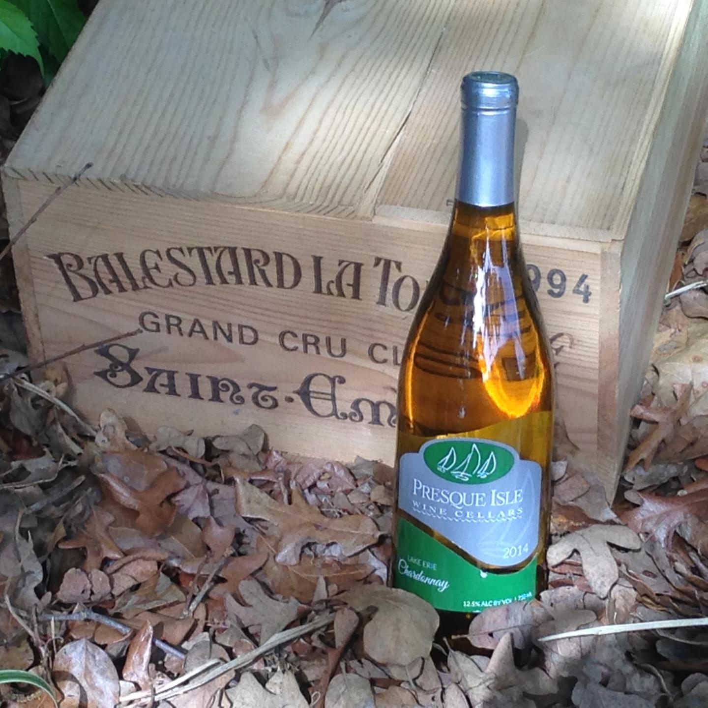 Presque Isle Wine Cellars Chardonnay puncheon-fermented dry white wine