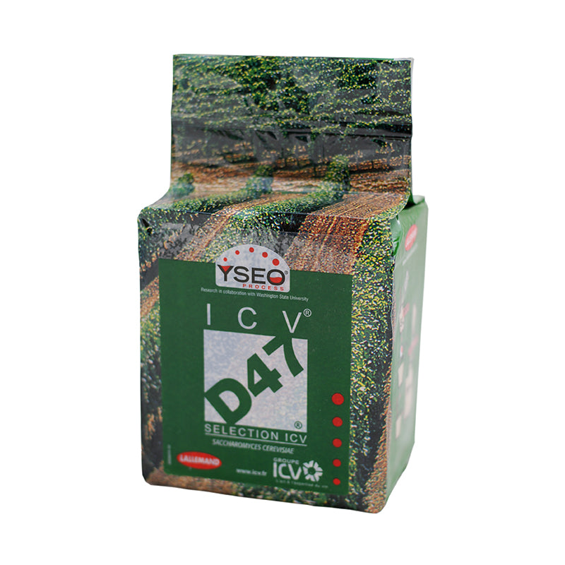 Lalvin ICV D47 Wine Yeast 500-gram packet product photo