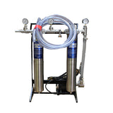 PIWC Double Wine Filter Unit: Two 20" Stainless Steel Housing with a 240gph Stainless Steel Pump