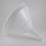 Funnel, plastic 12" top, with strainer