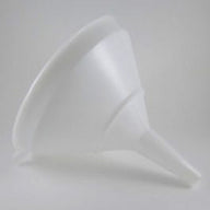 Funnel, plastic 12" top, with strainer