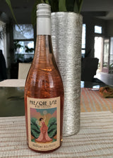 Presque Isle Wine Cellars Freeport Rosecco semi-dry sparkling Rose wine photo