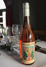 Presque Isle Wine Cellars Freeport Rosecco semi-dry sparkling Rose wine photo