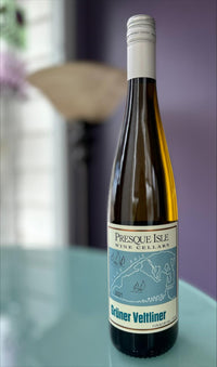 Presque Isle Wine Cellars Award-Winning Gruner Veltliner dry white wine photo
