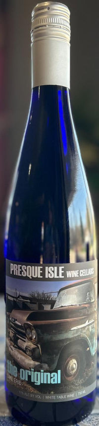 Presque Isle Wine Cellars award-winning the Original semi-dry Lake Erie white blend wine photo