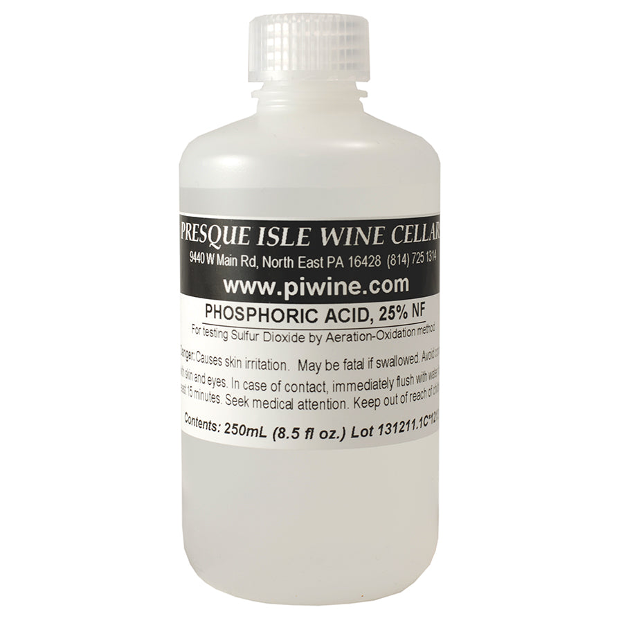 Phosphoric Acid: 25% solution (for Aeration Oxidation)