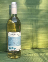 Presque Isle Wine Cellars award-winning Pinot Grigio dry white wine photo