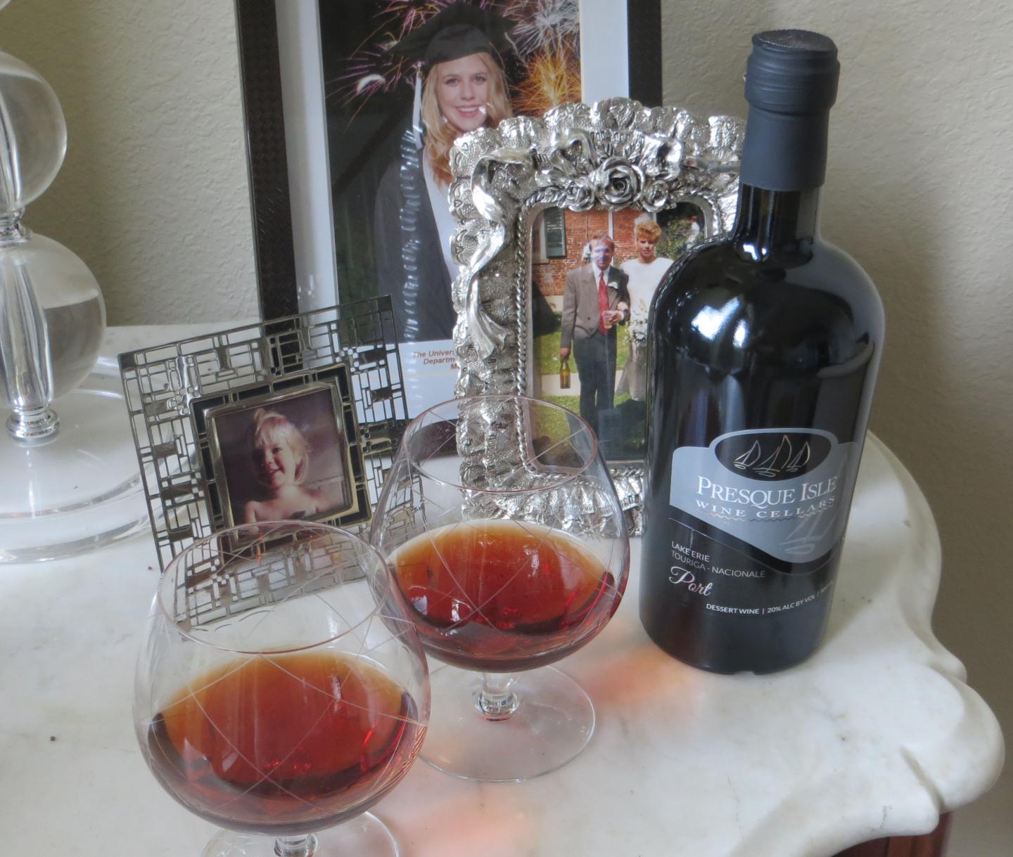 Presque Isle Wine Cellars award-winning Port red wine photo