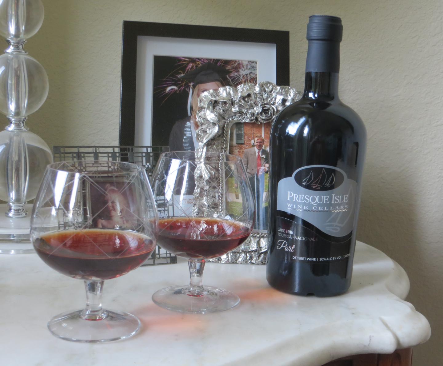 Presque Isle Wine Cellars award-winning Port red wine photo