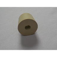 Rubber Stopper #6, Tapered: Tail-1.06" Top-1.30"; Solid or Bored