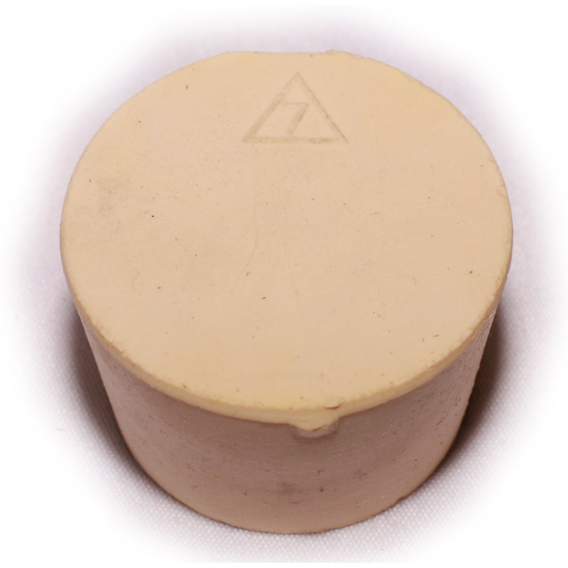 Rubber Stopper #7, Tapered: Tail-1.06" Top-1.30"; Solid or Bored product photo