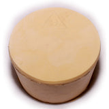Rubber Stopper #9, Tapered: Tail-1.50" Top-1.81"; Solid or Bored product photo