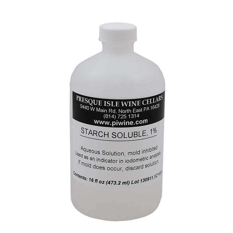 Starch Solution 1%, Mold Inhibited: 16 oz Bottle