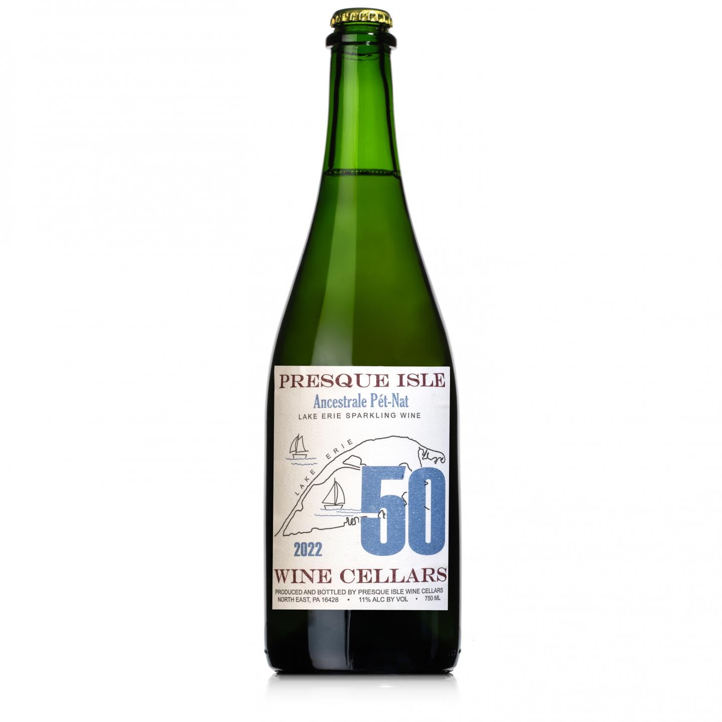 Presque Isle Wine Cellars Ancestrale Pet-Nat bottle