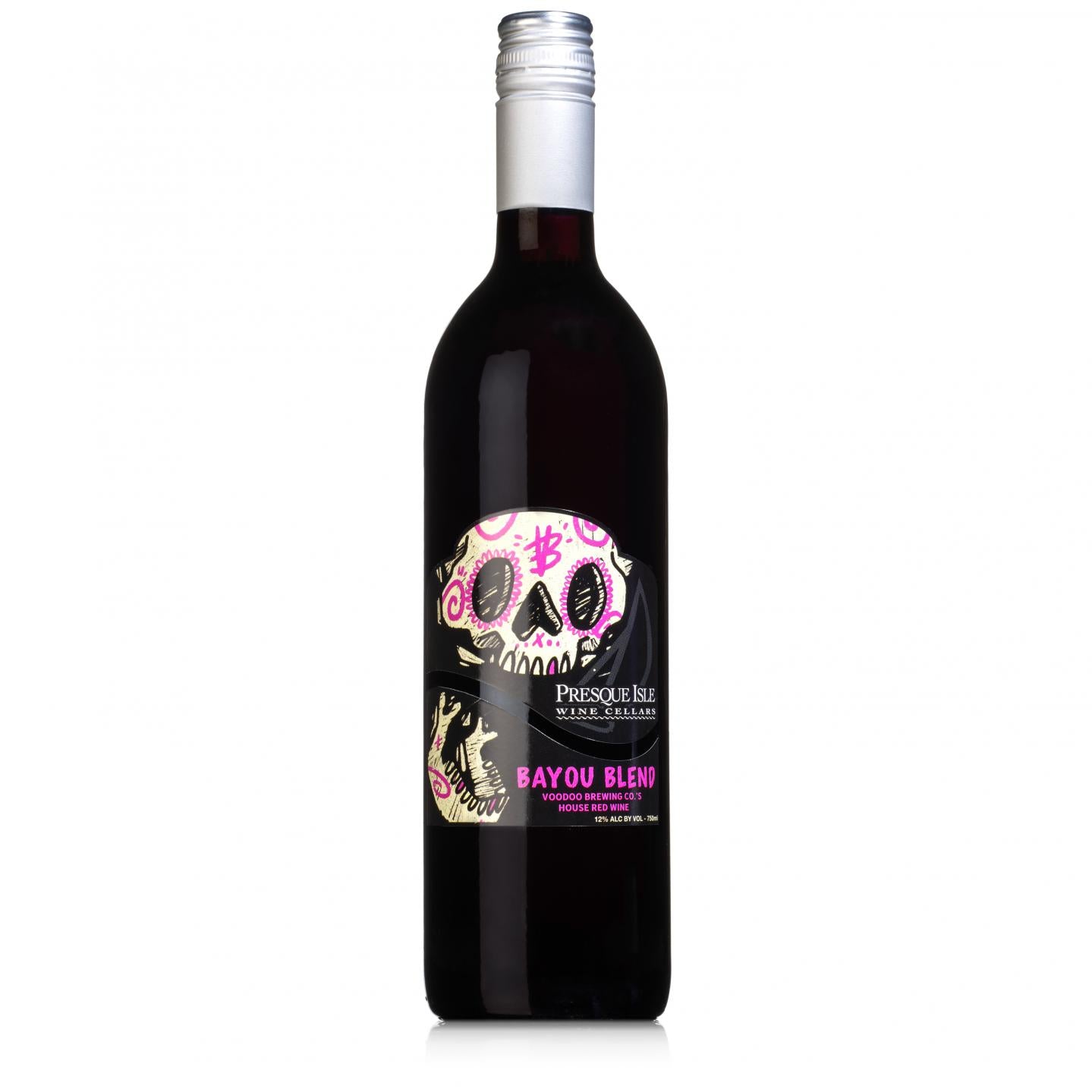 Presque Isle Wine Cellars Bayou Blend dry red blend bottle