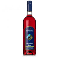 Presque Isle Wine Cellars Creekside Red sweet red wine bottle