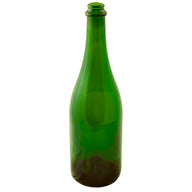 Champagne Bottles, Heavy Weight: 750 mL, Flat Bottom (12 Bottles)