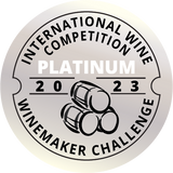 2023 Winemaker Challenge International Wine Competition Platinum Medal Award Winning Wine
