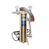 PIWC Wine Filter Unit: 20" Stainless Steel Housing with 240 gph Stainless Steel Pump