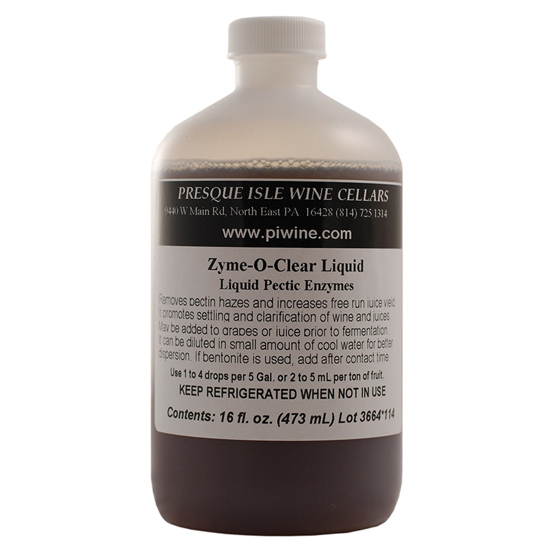 Zyme-O-Clear, Liquid Pectic Enzyme; Bulk product photo