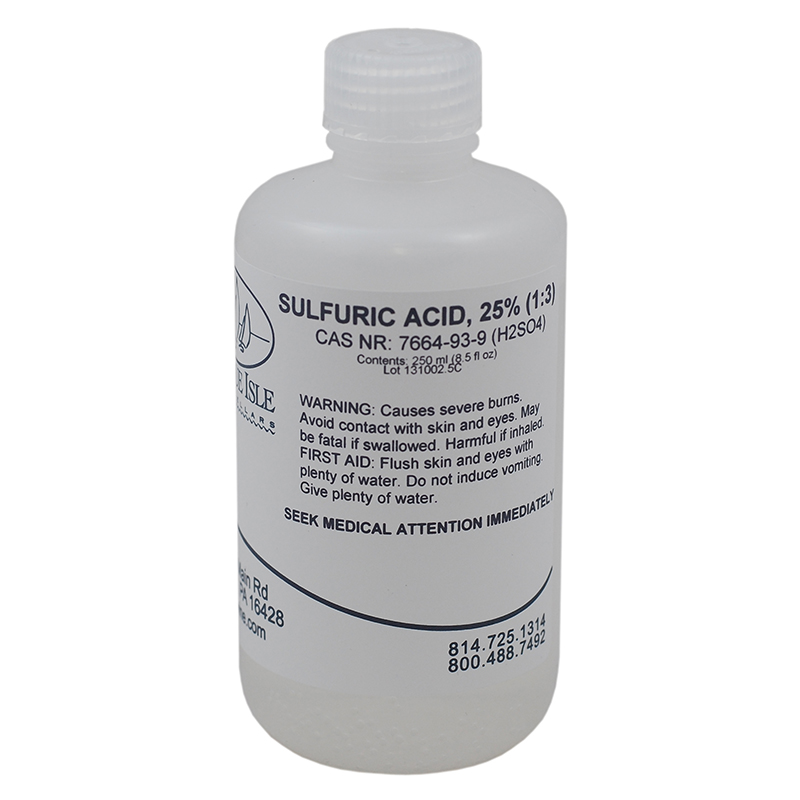Sulfuric Acid Solution, 25% to lower pH | Wine making Supplies