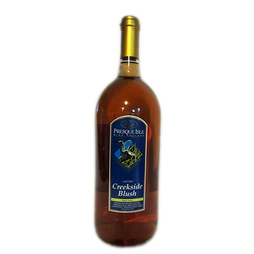 Creekside Blush Semi Sweet Rose Wine | Award Winning Wine from Presque Isle Wine Cellars