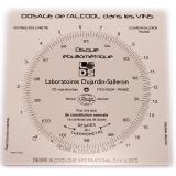 Ebulliometer calculation disc for calculating results | Winemaking testing and supplies