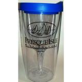 Travel Wine Glass with logo | Wine Gifts from Presque Isle Wine Cellars