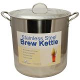 Heavy Stock Pot with Lid, 30 qt | Beer Brewing Supplies