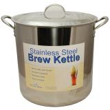 Heavy Stock Pot with Lid, 30 qt | Beer Brewing Supplies