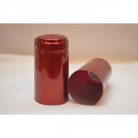 Plastic Heat-Shrink Capsule: Capsule Cork Finish- Bright Red Shiny | Winemaking Supplies