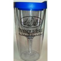 Travel Wine Glass with logo | Wine Gifts from Presque Isle Wine Cellars
